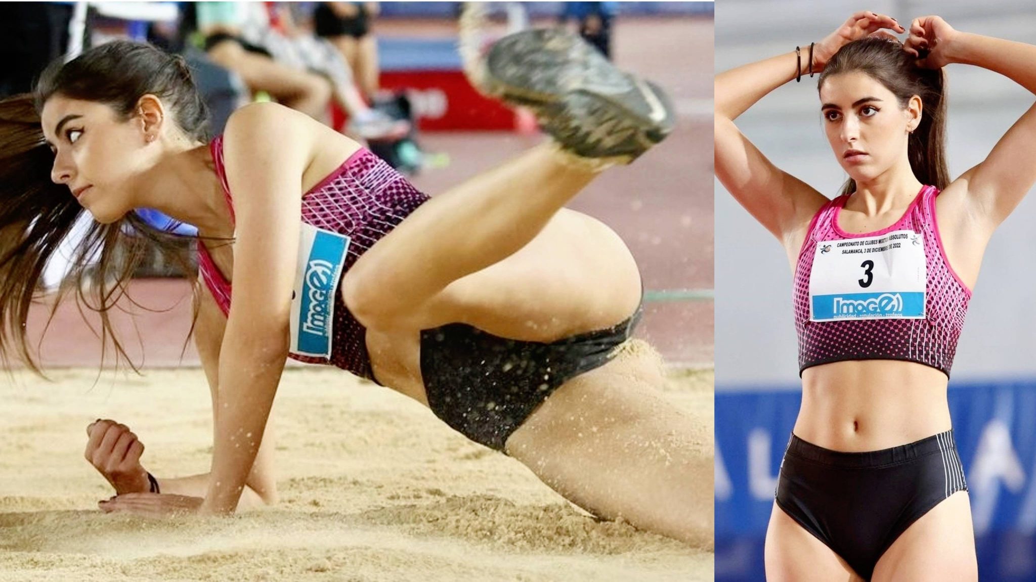 Spanish Long Jumper Ana Mendez Hottest Female Athletes