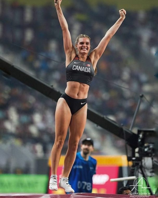 Canadian Pole Vaulter Alysha Newman Hottest Female Athletes