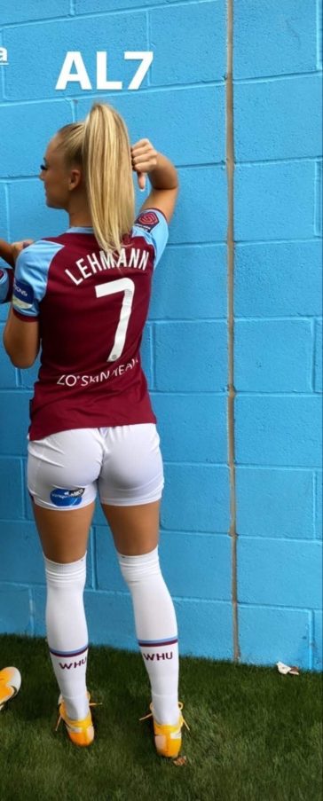 Alisha Lehmann Hottest Female Athletes 