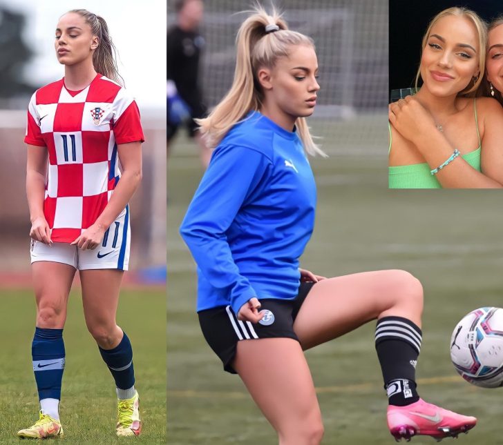 Croatian Soccer Player Ana Maria Markovic Hottest Female Athletes 1615