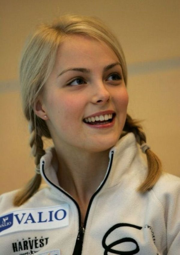 Finnish figure skater Kiira Korpi - Hottest Female Athletes