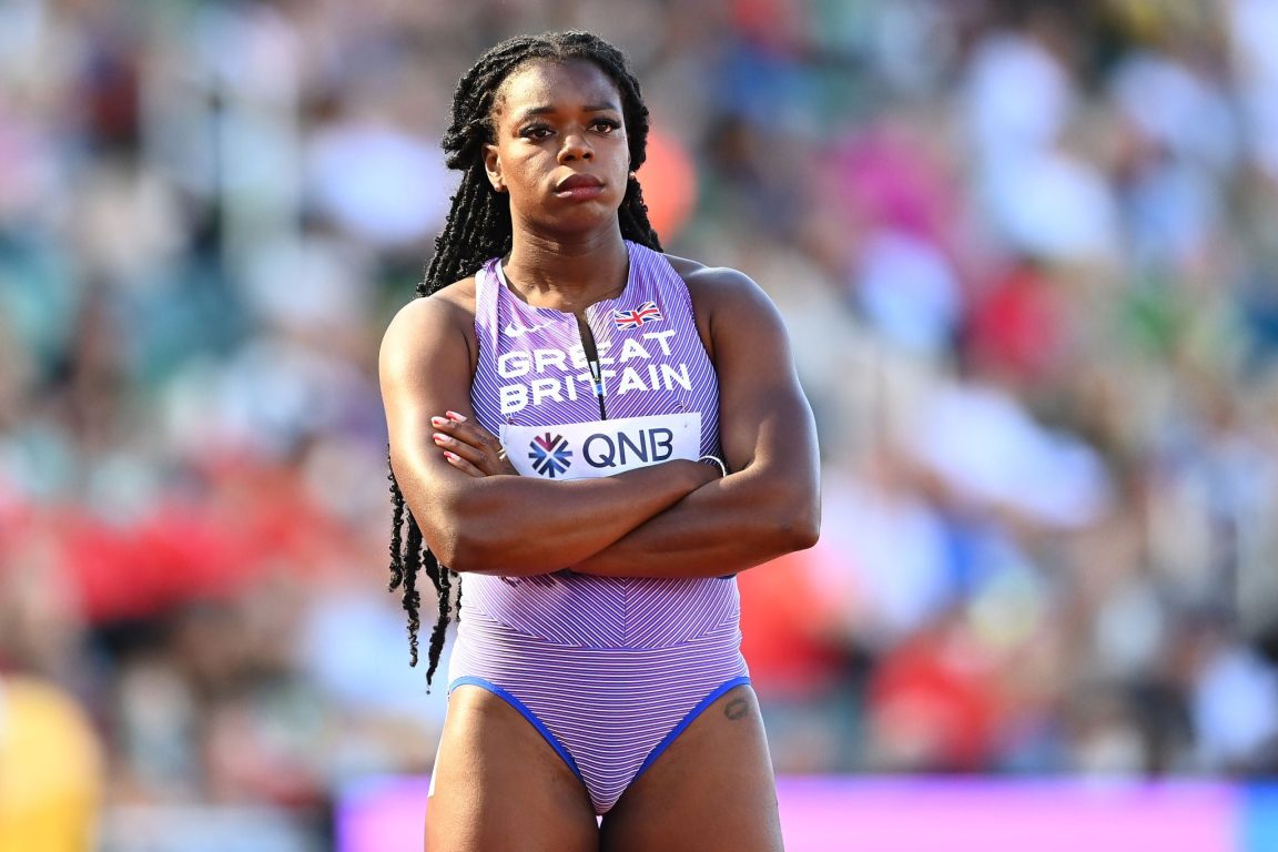 British sprinter Asha Philip - Hottest Female Athletes