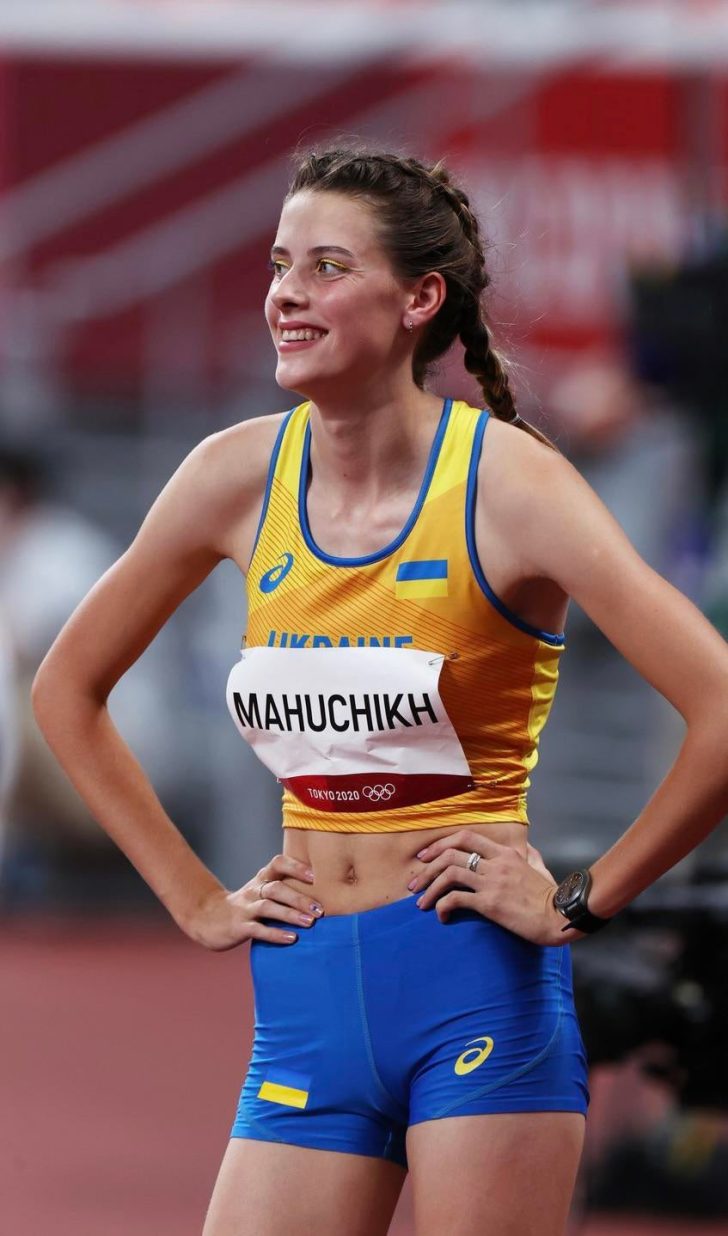 Ukrainian high jumper Yaroslava Mahuchikh Hottest Female Athletes