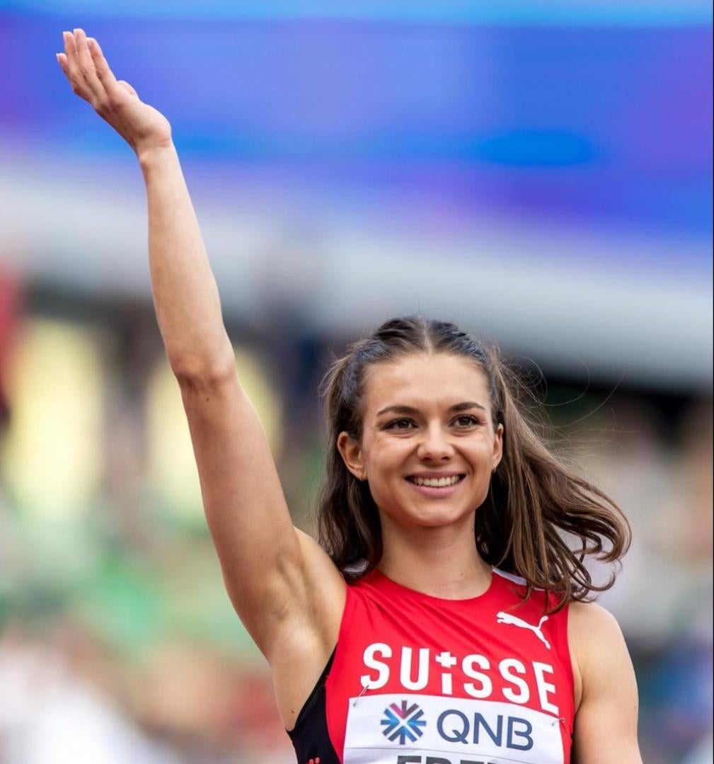 Swiss sprinter Géraldine Frey 🇨🇭 - Hottest Female Athletes
