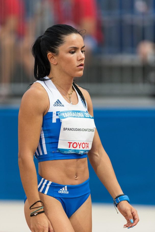 Greek sprinter Rafaela Spanoudaki Hottest Female Athletes