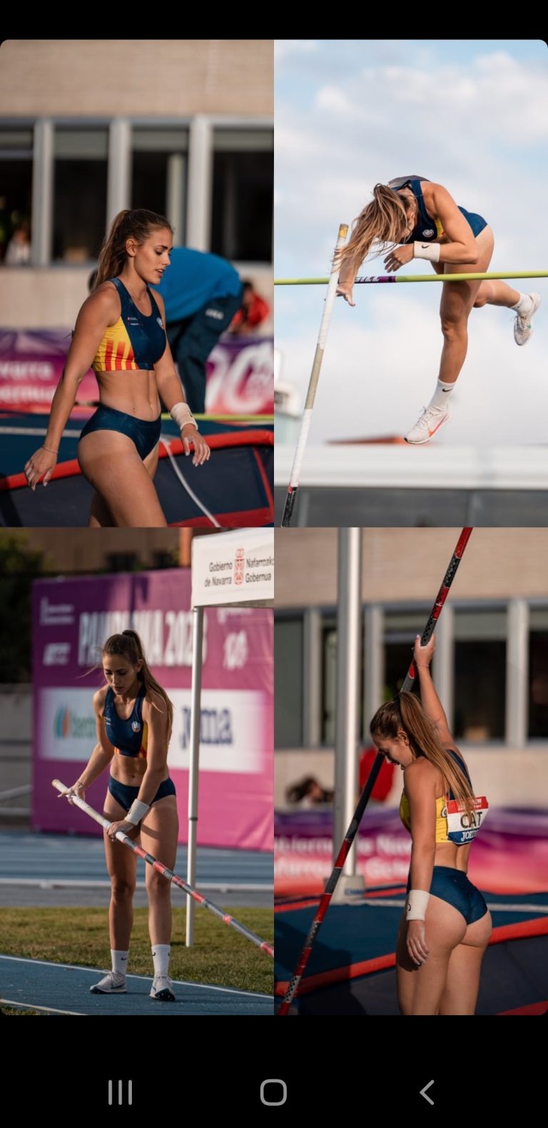 Clara Fernandez Spanish Pole Vaulter Hottest Female Athletes