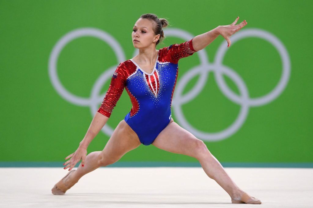 Russian gymnast floor exercise 2016 Rio Olympics - Hottest Female Athletes