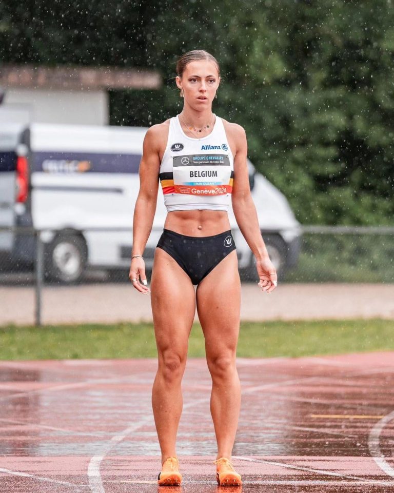 Rani Rosius Belgian Sprinter Hottest Female Athletes