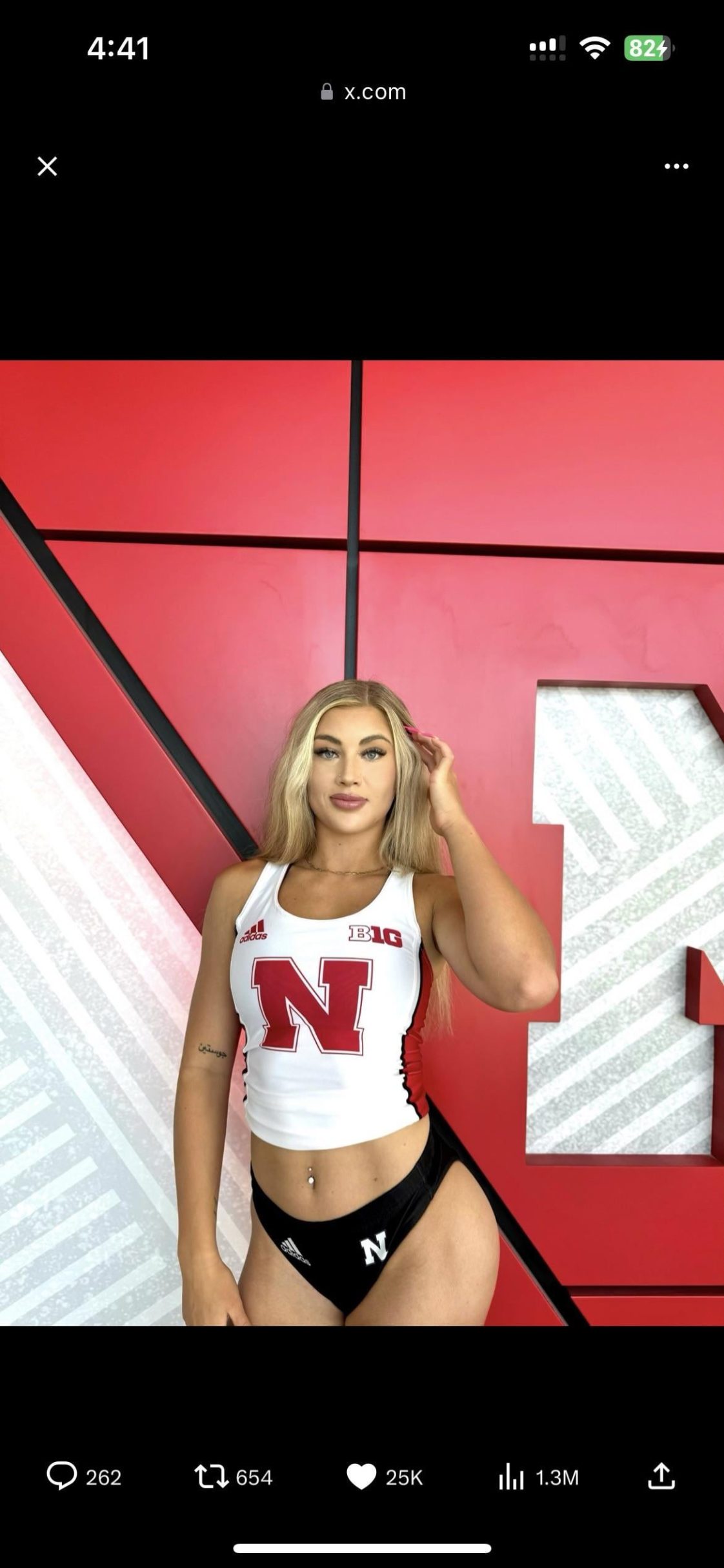 Meghan Walker- Nebraska Track and Field - Hottest Female Athletes